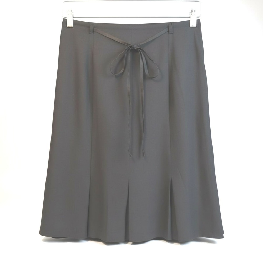 Soulmates Heart & Soul Black Pleated Godet Midi Skirt Vintage Y2K